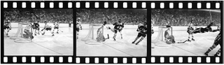 Ray Lussier’s strip of Bobby Orr’s Cup-winning goal.